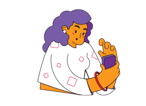 Illustration — get an instant quote on your phone